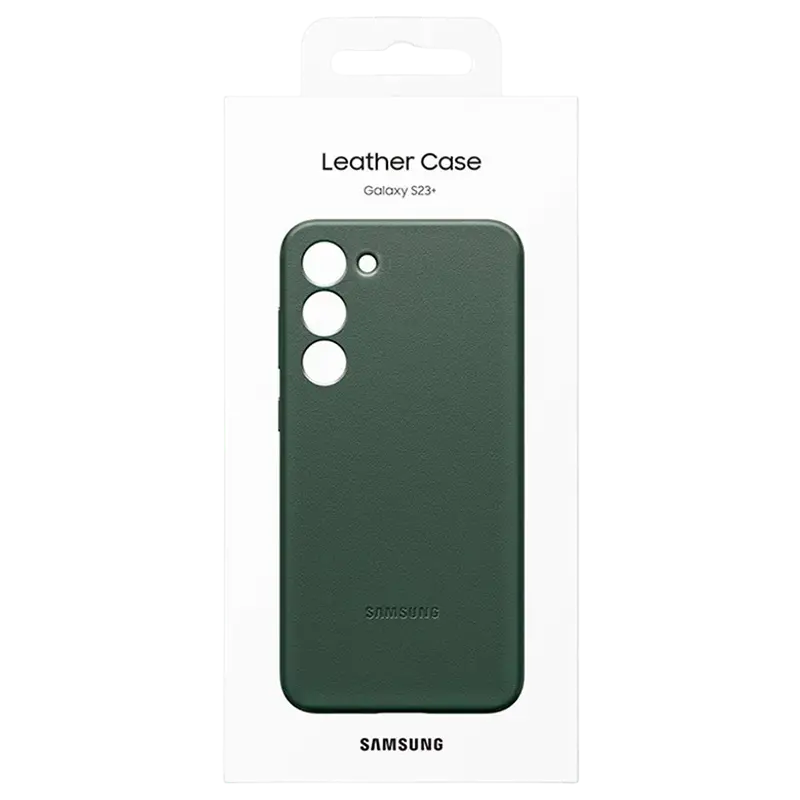 Husă Samsung Leather Cover for Galaxy S23+, Verde