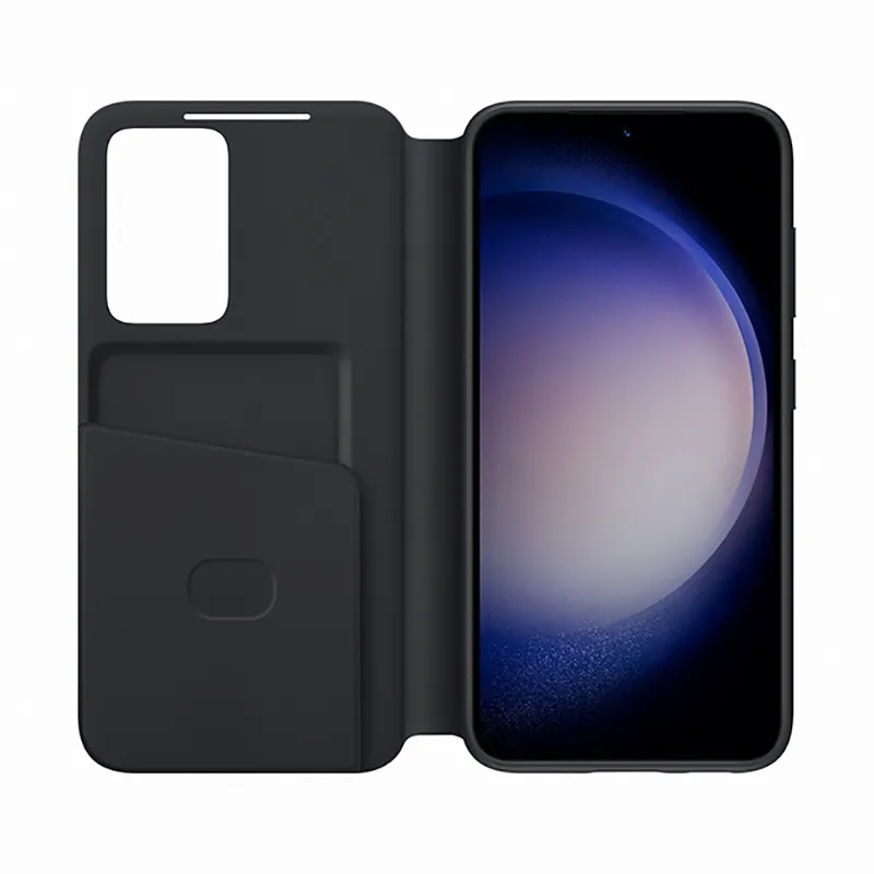 Husă Samsung Smart View for Galaxy S23, Negru
