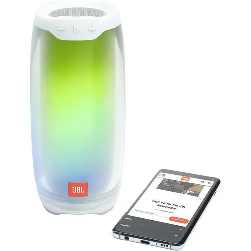 Boxă portabilă JBL Pulse 4, Alb