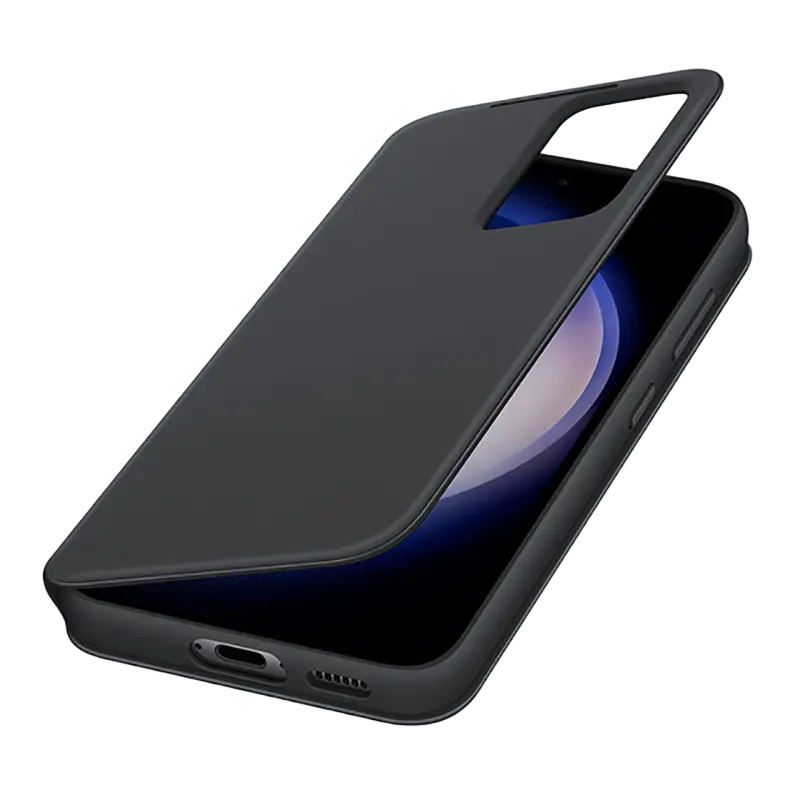 Husă Samsung Smart View for Galaxy S23, Negru