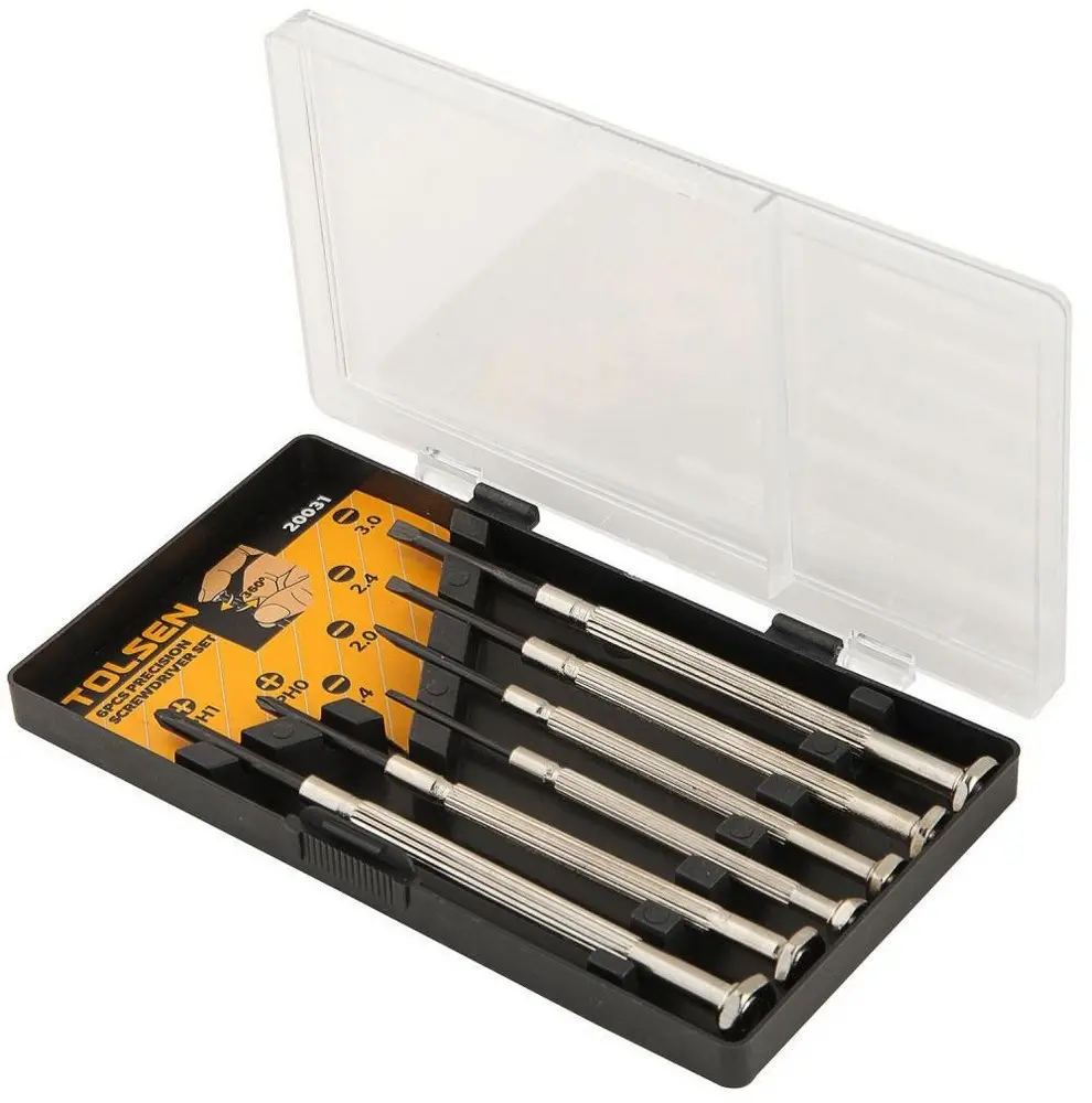 Set de 6 surubelnite de precizie TOLSEN