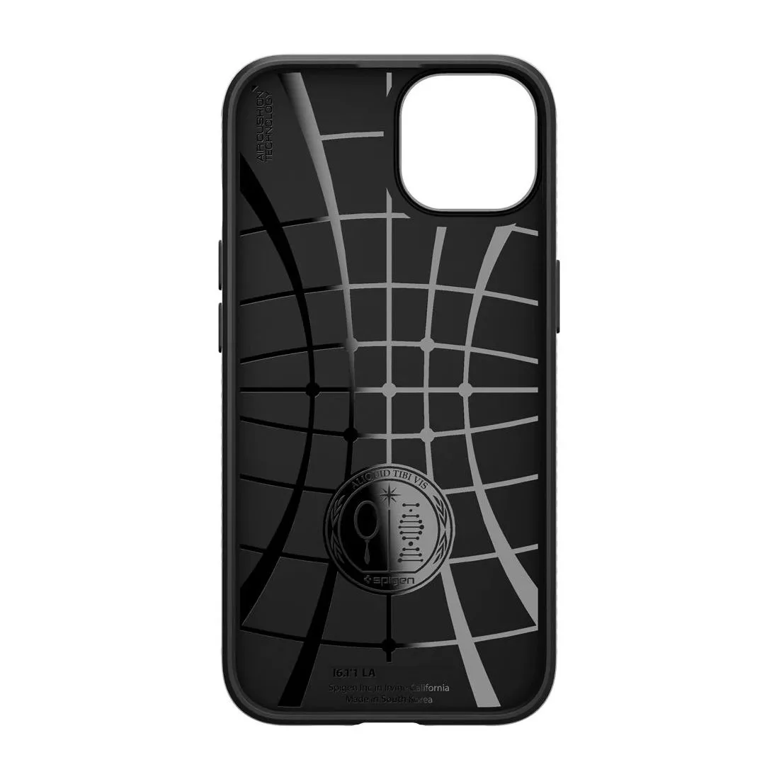 Husă Spigen iPhone 13 mini, Liquid Air, Negru mat