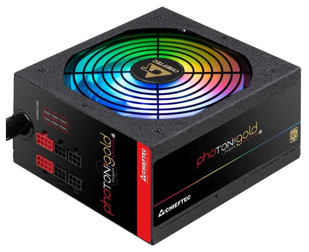 Sursă Alimentare PC Chieftec GDP-650C-RGB, 650W, ATX, Semi-modular
