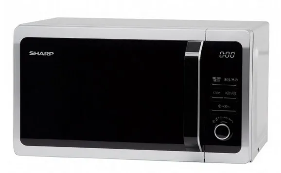 Cuptor cu microunde Sharp R643S, Argintiu
