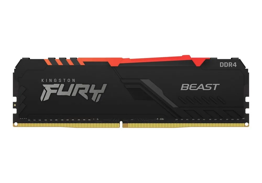 Memorie RAM Kingston FURY Beast RGB, DDR4 SDRAM, 2666 MHz, 8GB, KF426C16BBA/8