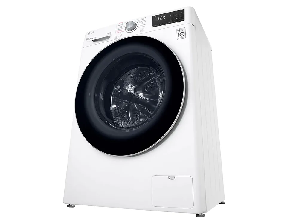 Mașină de spălat LG F2WV3S7S0E, 7kg, Alb