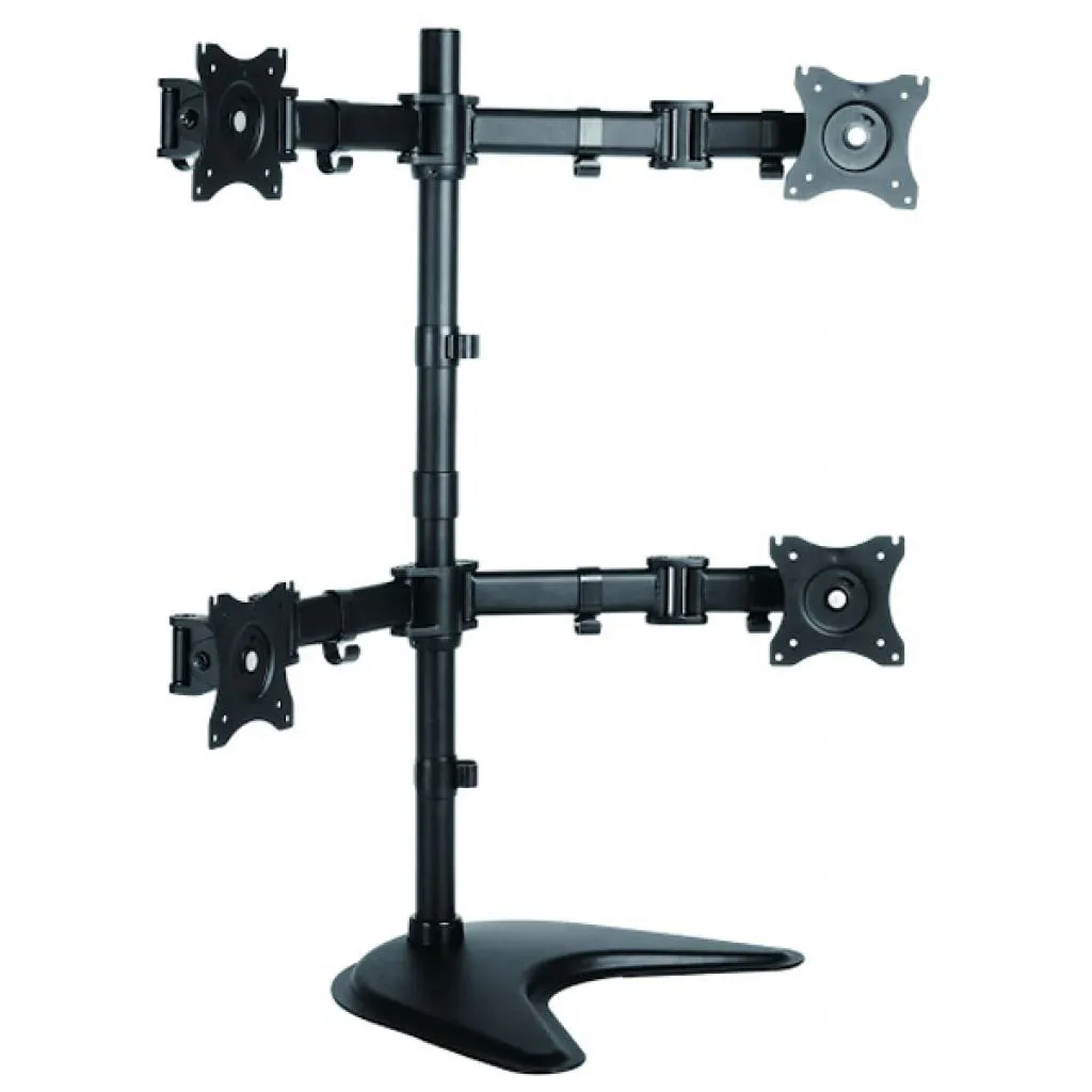 Suport birou pentru monitoare ITech MBS-22M, Negru