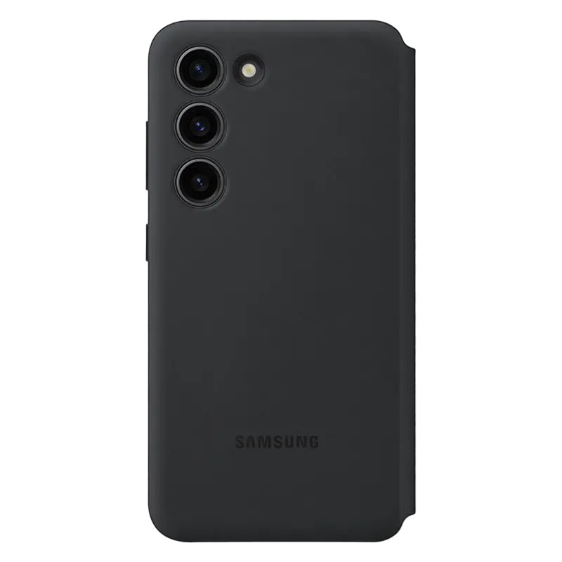 Husă Samsung Smart View for Galaxy S23, Negru