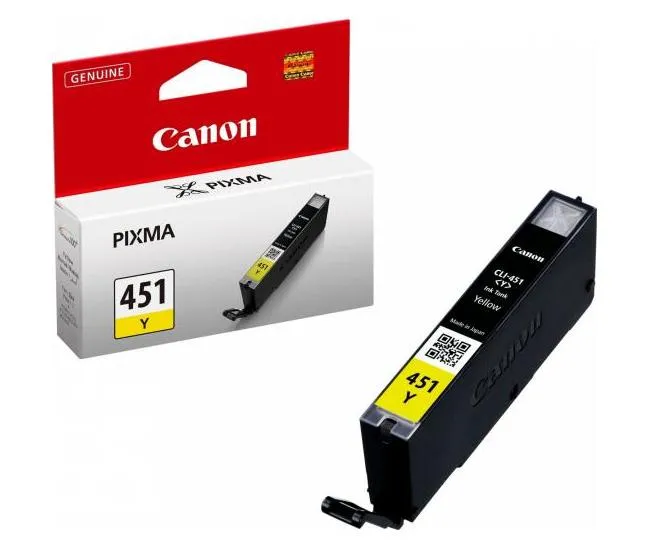 Cartuș de cerneală ChinaMate CLI-451 Compatible, 7ml, Galben