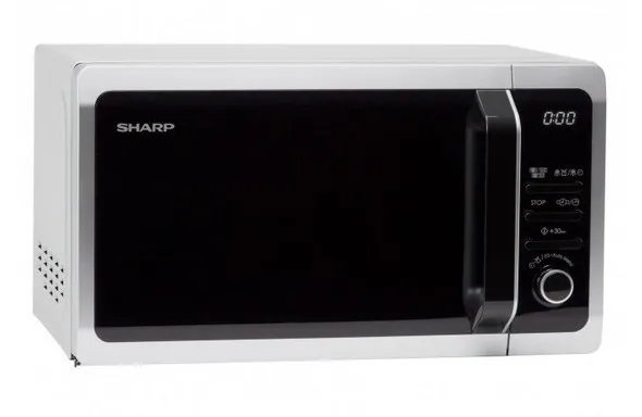 Cuptor cu microunde Sharp R643S, Argintiu