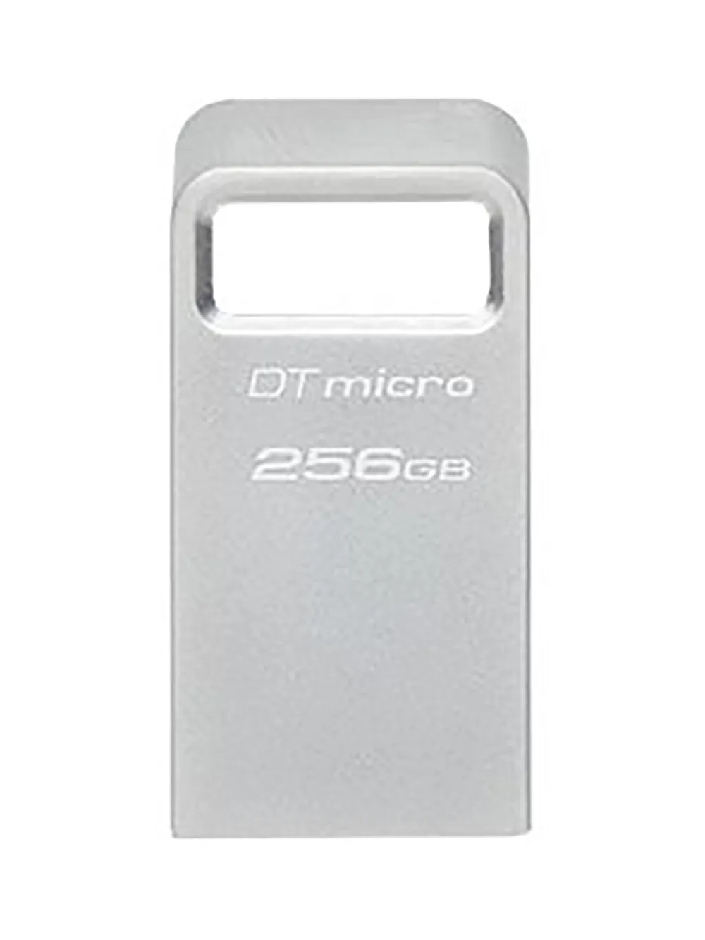 256GB USB3.2 Flash Drive Kingston DataTravaler Micro (DTMC3G2/256GB), Premium Metal Case (R:200MB/s)