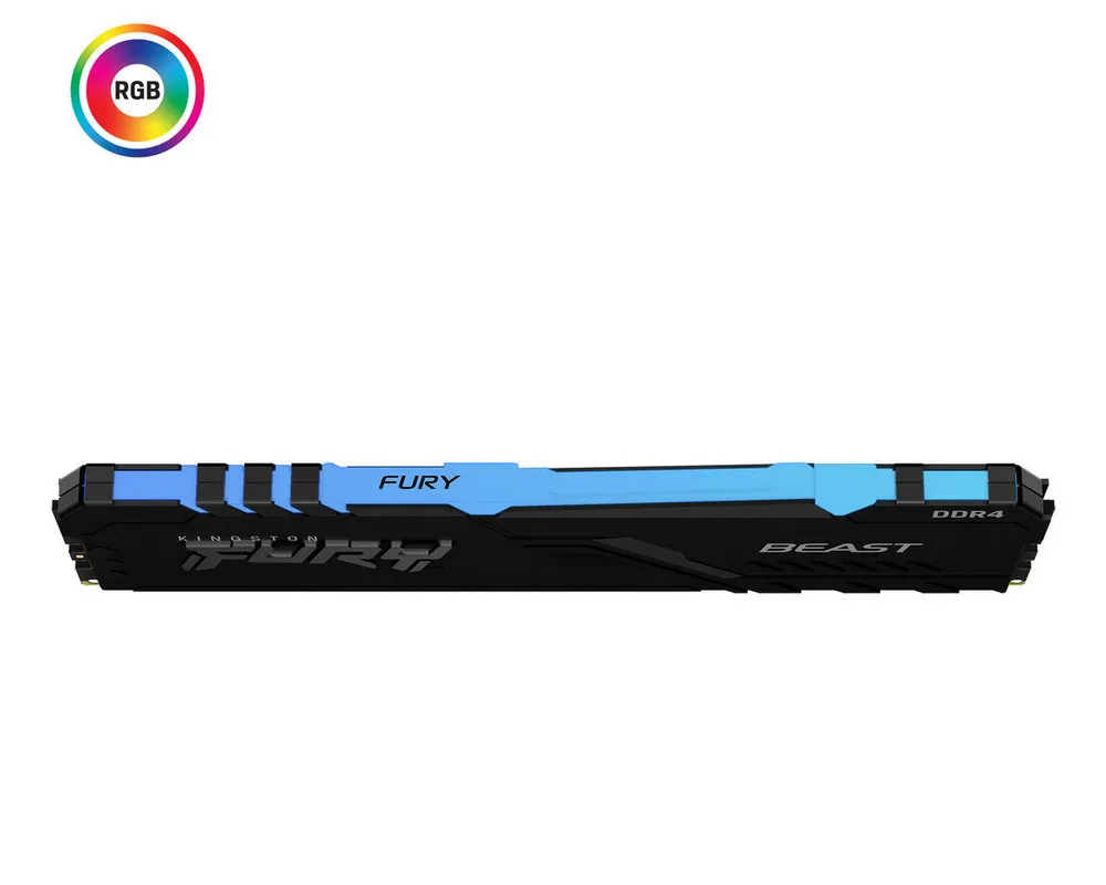 Memorie RAM Kingston FURY Beast RGB, DDR4 SDRAM, 2666 MHz, 8GB, KF426C16BBA/8
