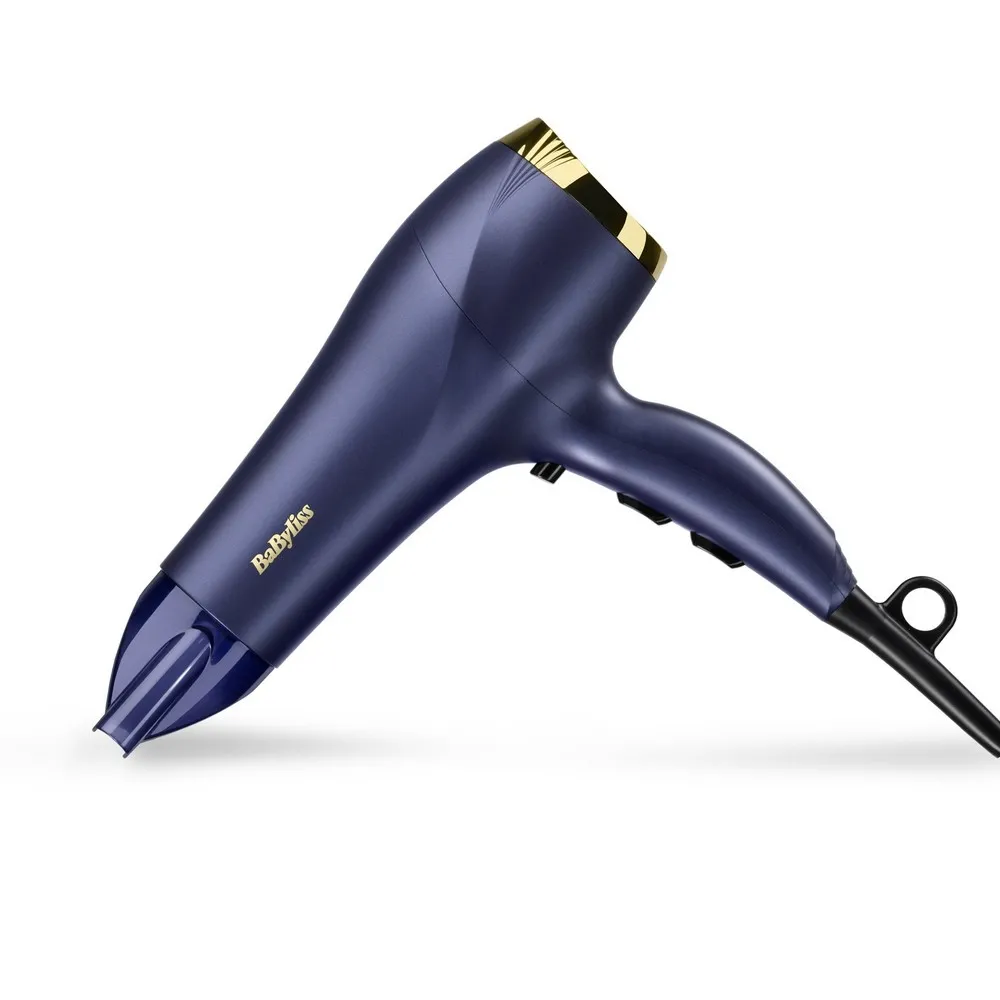 Uscător de păr BaByliss Midnight Luxe 5781PE, 2300 W, Albastru