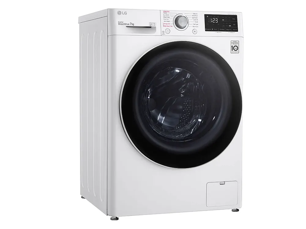 Mașină de spălat LG F2WV3S7S0E, 7kg, Alb