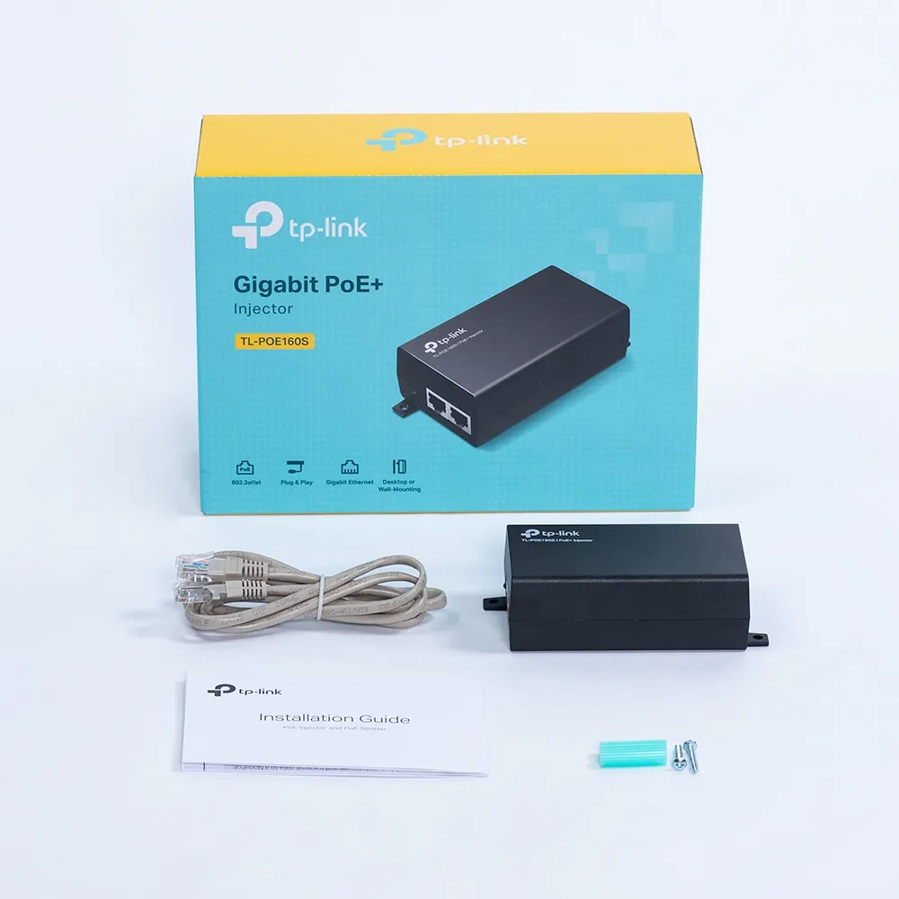 Injector PoE TP-LINK TL-POE160S, IEEE 802.3af/at