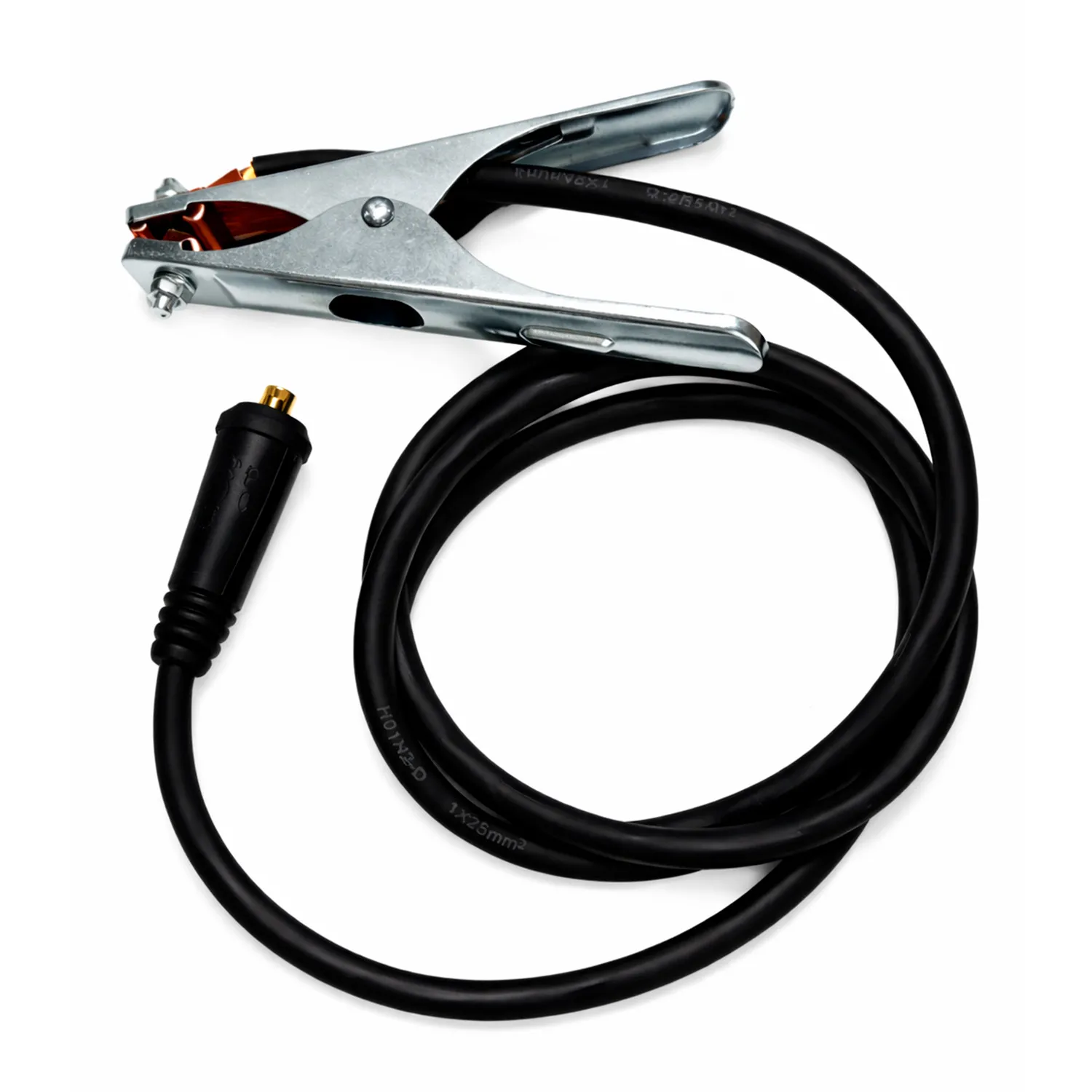 Clema de impamantare cu cablu de 1,5 m CCA pentru 200Amp (conector Euro 25mm2)