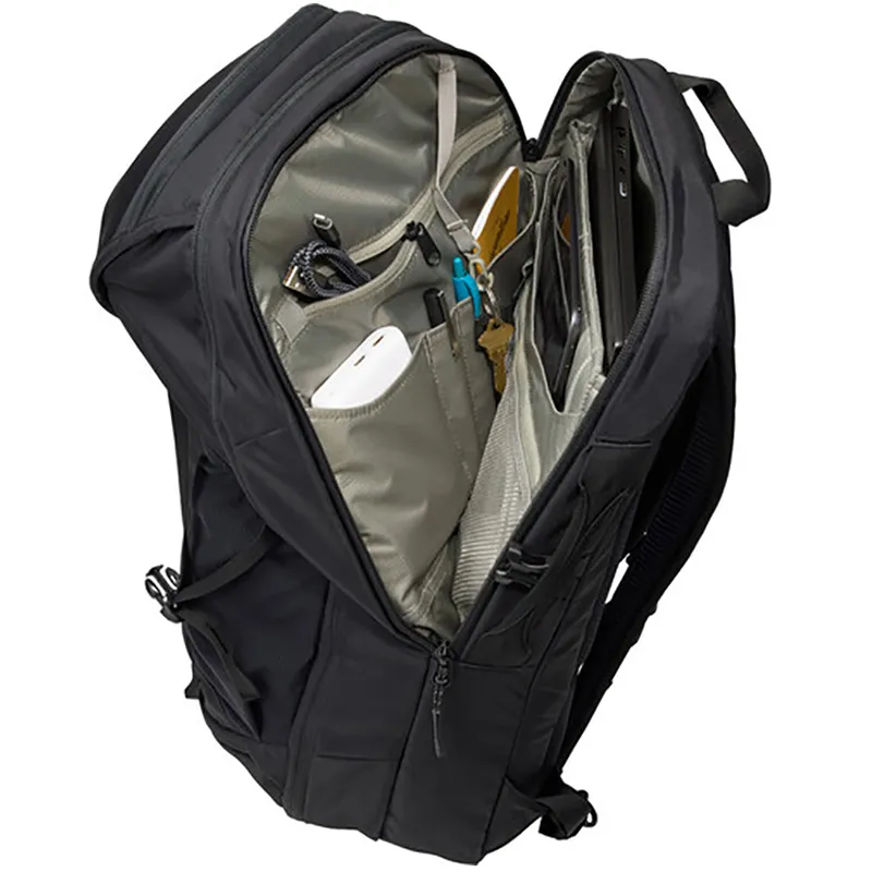Rucsac de călătorie THULE EnRoute, 15.6", Nailon 330D mini ripstop, poliester 600D, Negru