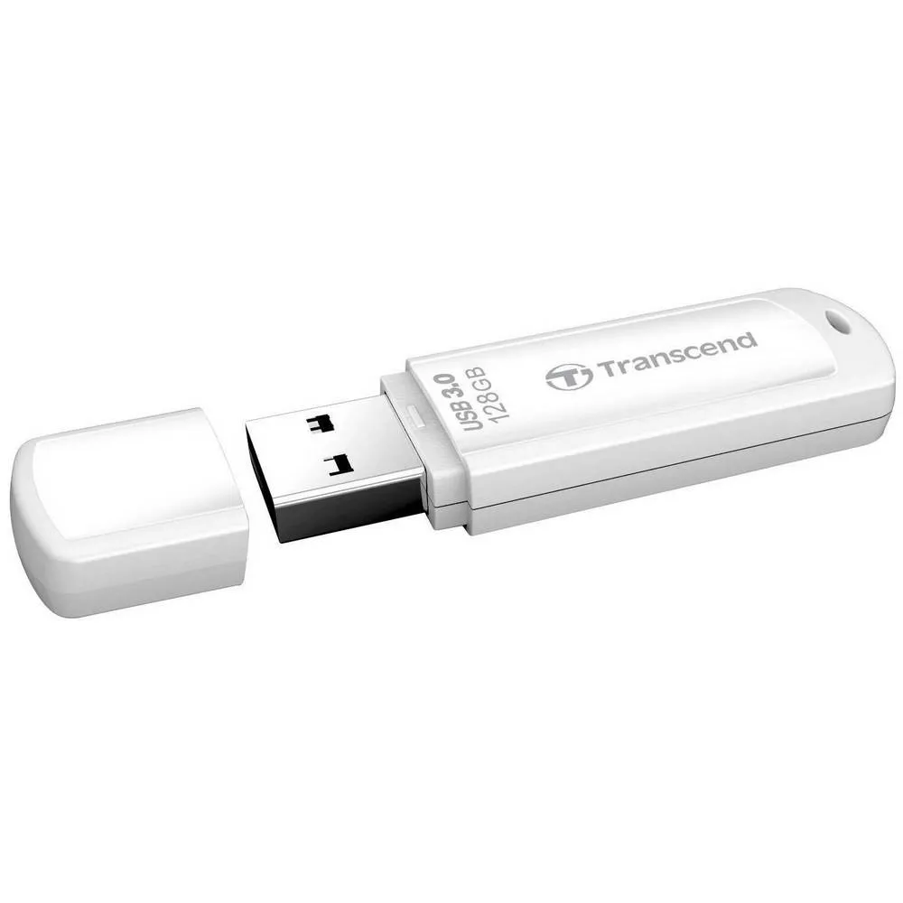Memorie USB Transcend JetFlash 730, 128GB, Alb