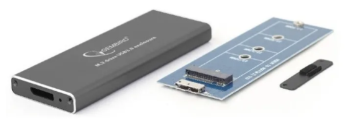 Rack SSD extern Gembird EE2280-U3C-01, Gri (EE2280-U3C-01)