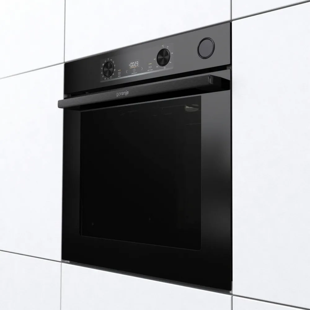 Cuptor Electric Gorenje BSA 6737 E15BG, Negru