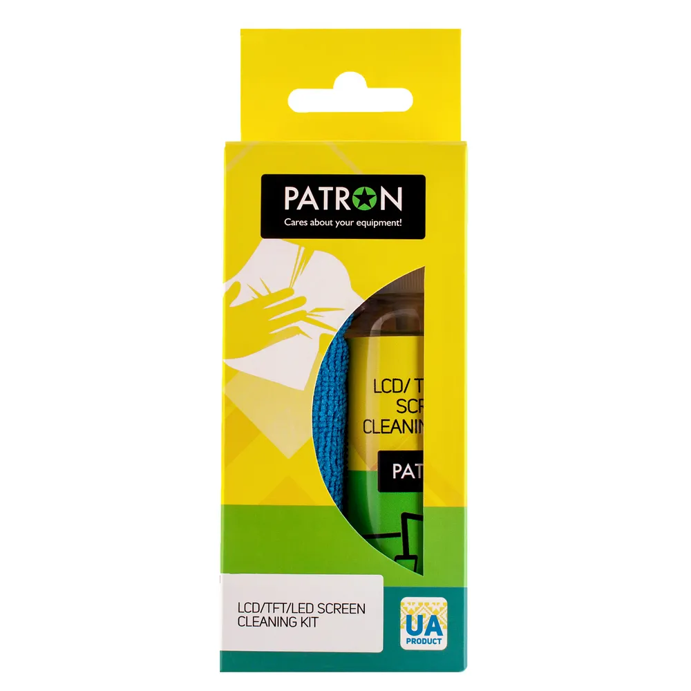 Set de curățare Patron F3-017, pentru ecrane LCD/LED 