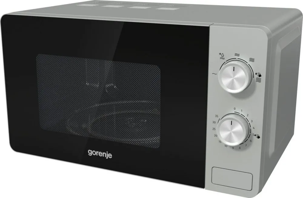Cuptor cu microunde Gorenje MO 20 E1S, Argintiu