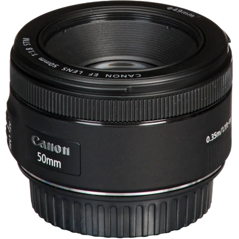 Obiectiv foto Canon EF 50mm f/1.8 STM