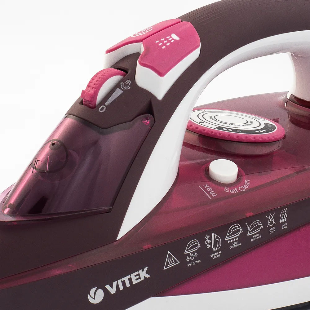 Fier de călcat VITEK VT-1215, 2400W, Vinus