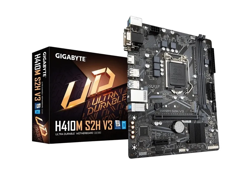 Placă de bază Gigabyte H410M S2H V3, LGA1200, Intel H510, Micro-ATX