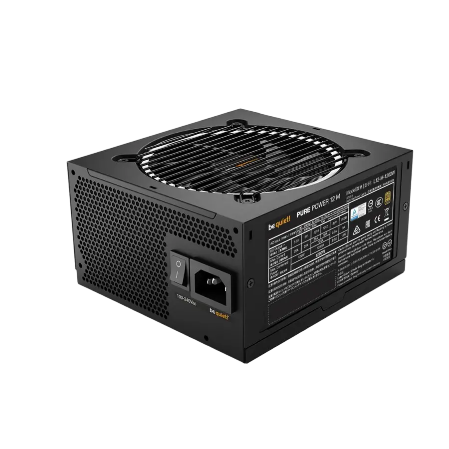 Sursă Alimentare PC be quiet! PURE POWER 12 M, 1200W, ATX, Complet modular
