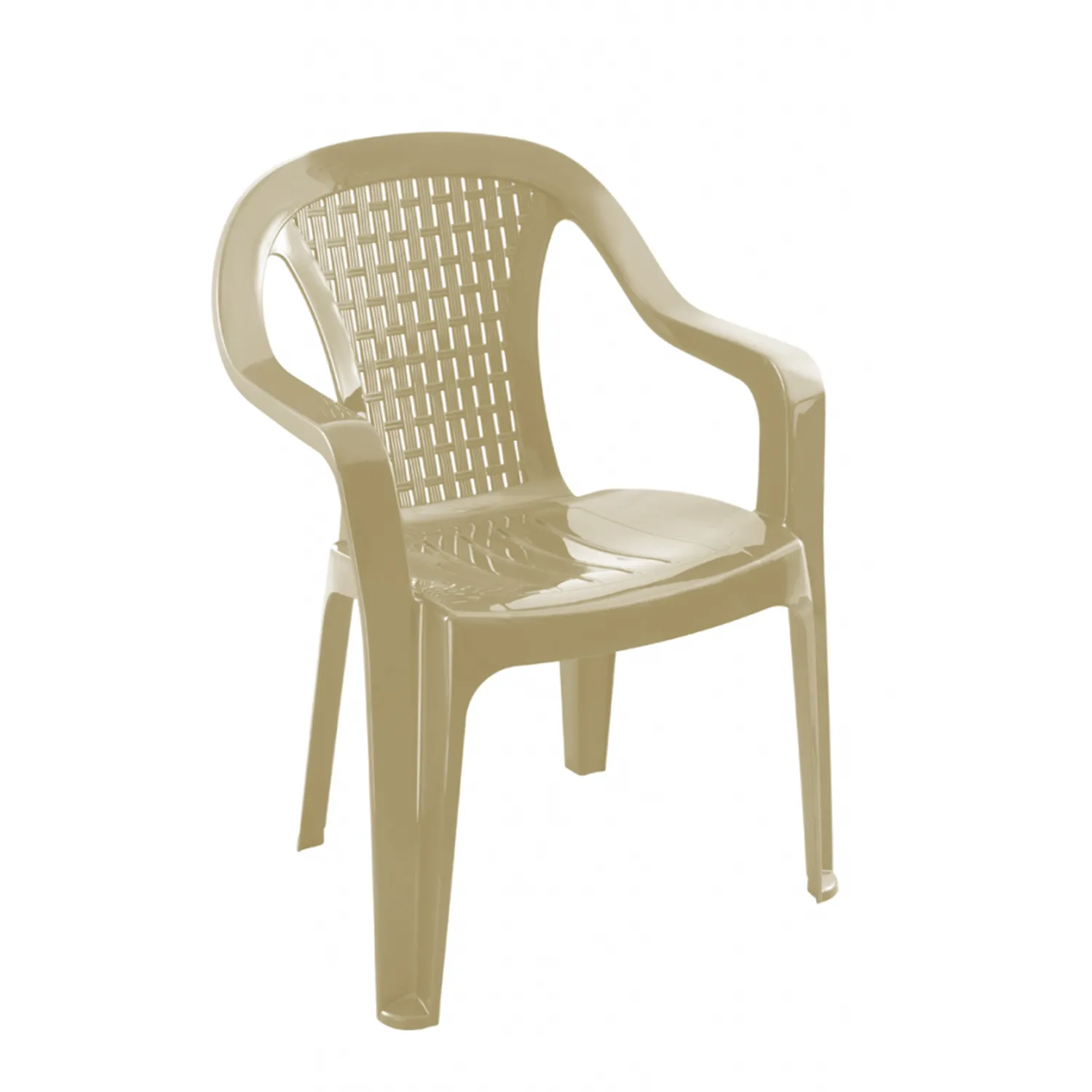 Scaun plastic Valerija Varijant (capucino-bej)