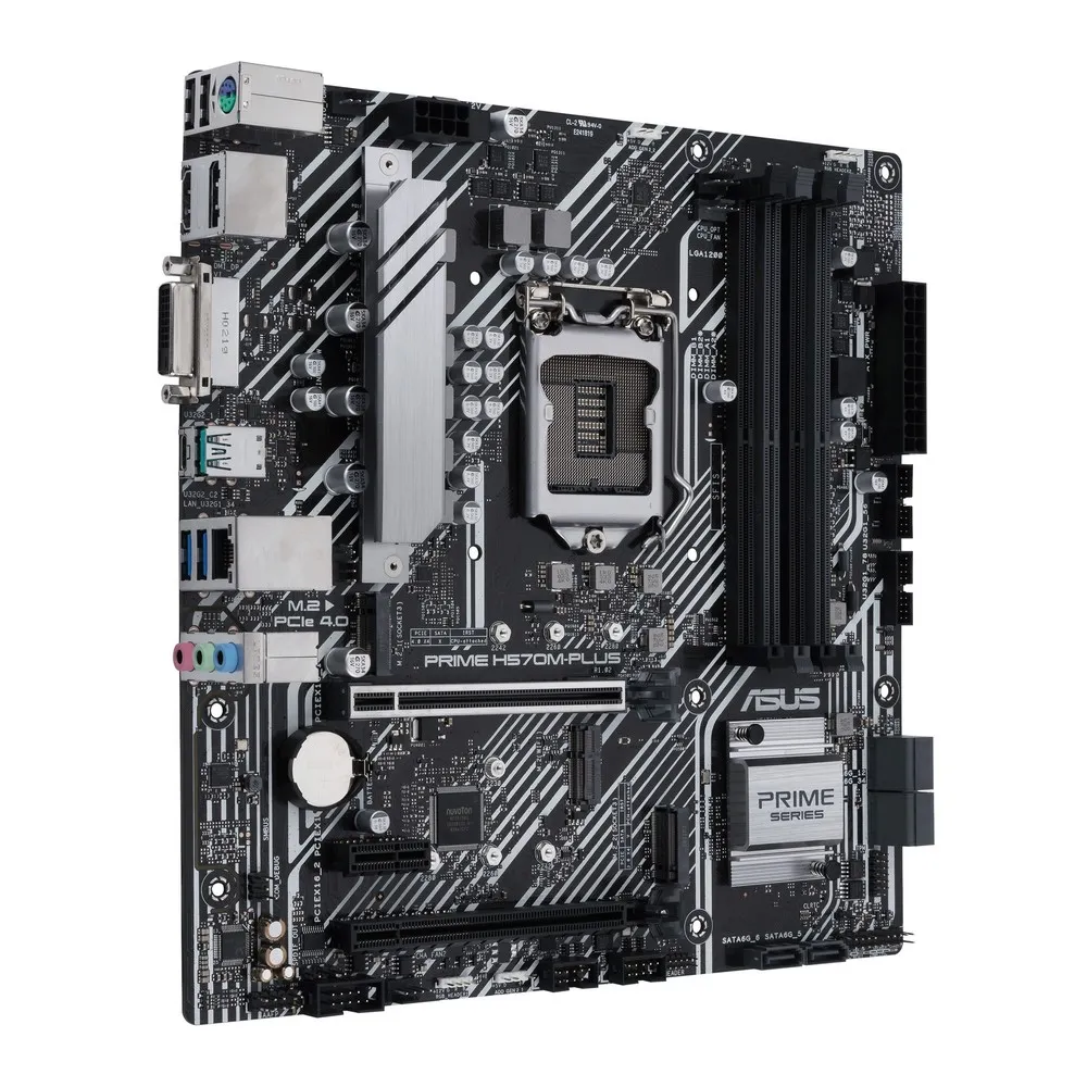 Placă de bază ASUS PRIME H570M-PLUS, LGA1200, Intel H570, Micro-ATX