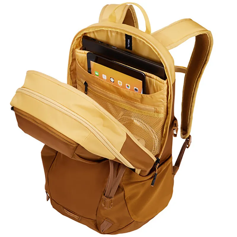 Rucsac pentru Laptop THULE EnRoute, 15.6", Nailon 330D mini ripstop, poliester 600D, Galben