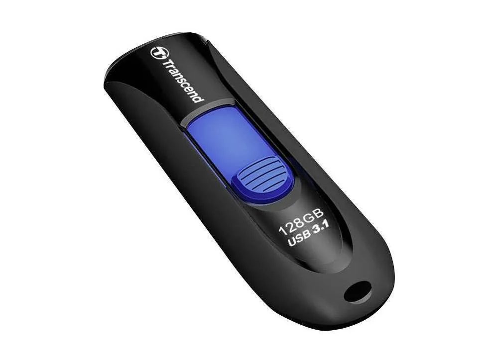 Memorie USB Transcend JetFlash 790, 128GB, Negru/Albastru