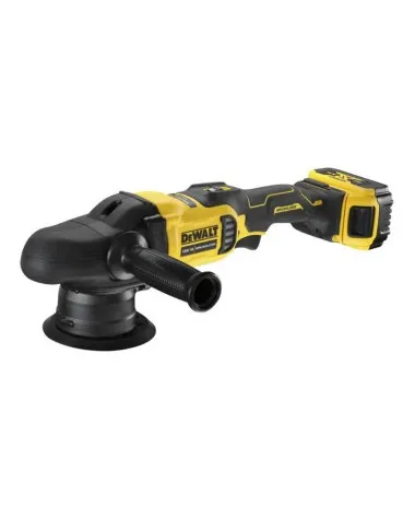 Polizor unghiular pentru lustruit pe acumulator DeWALT DCM848P2;18V 2x5Ah