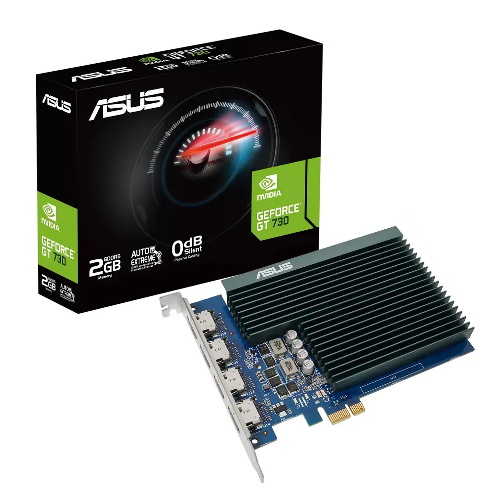 Placă Video ASUS GT730-4H-SL-2GD5,  2GB GDDR5 64bit