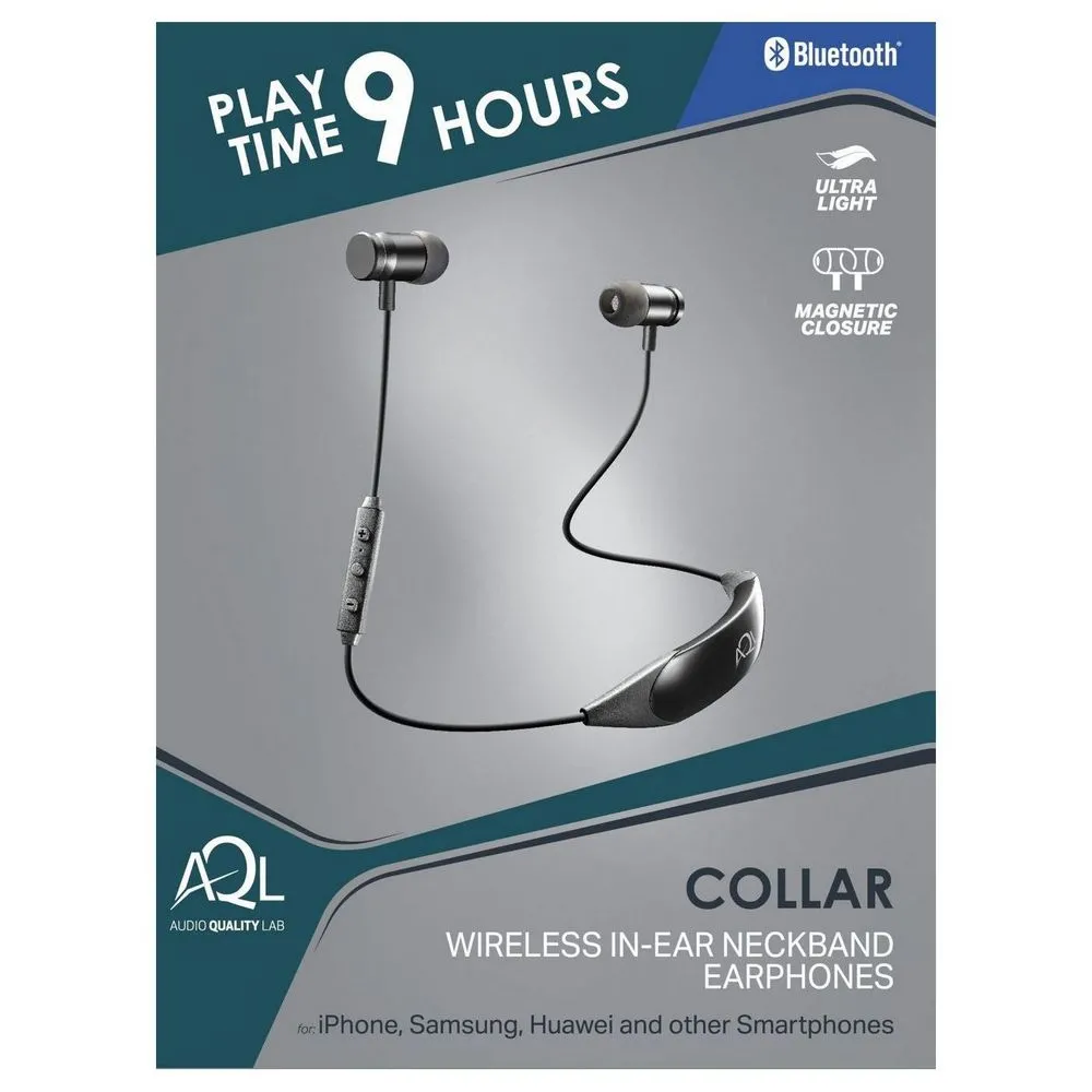 Căști Cellularline Collar, Negru