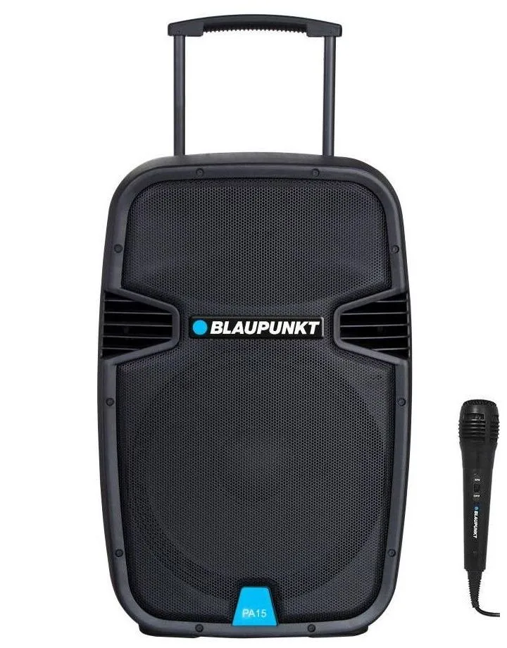 Sistem audio BLAUPUNKT PA15, Negru