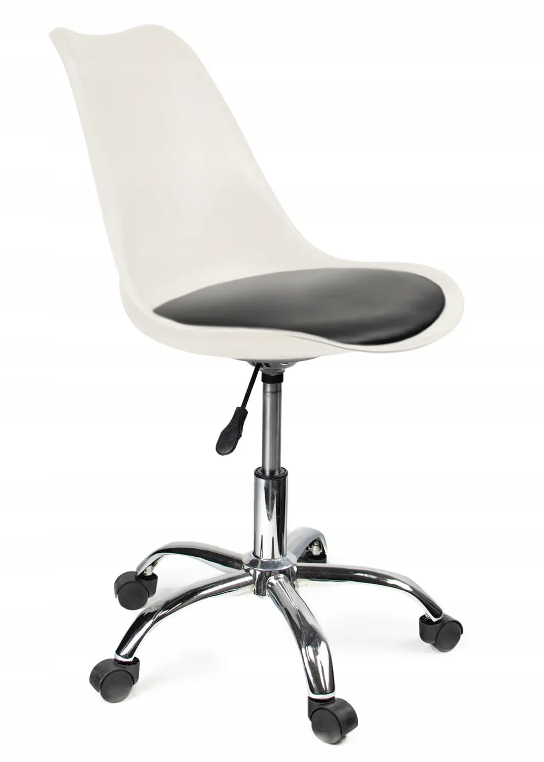 Scaun JUMI IGER (alb-negru)
