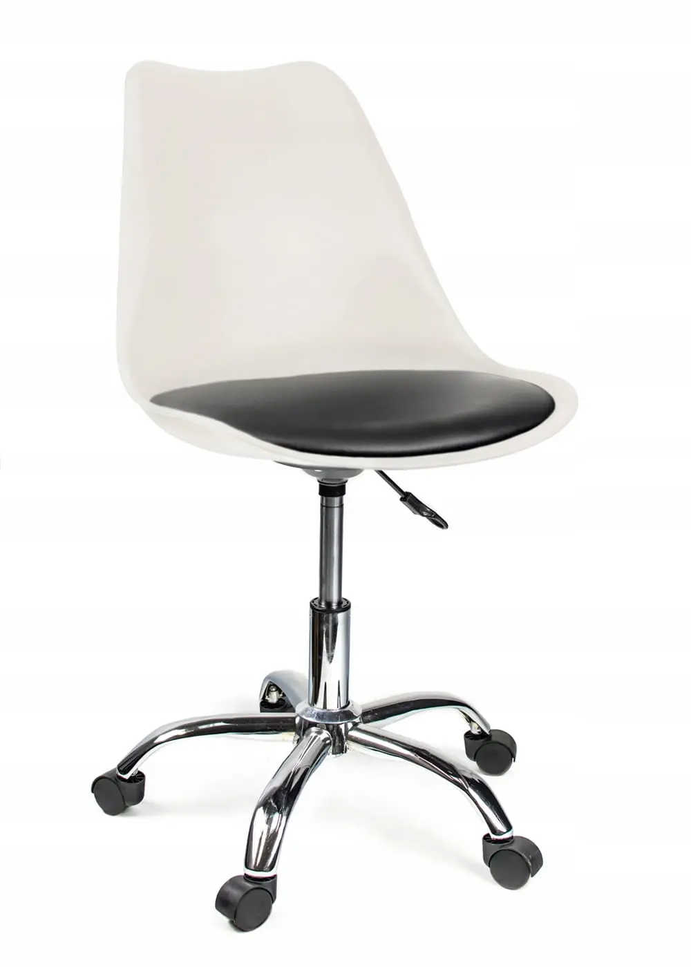 Scaun JUMI IGER (alb-negru)