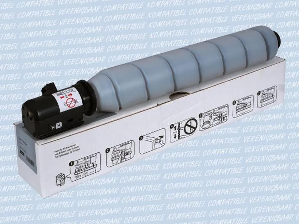 Toner Integral Compatible EXV-51, Negru