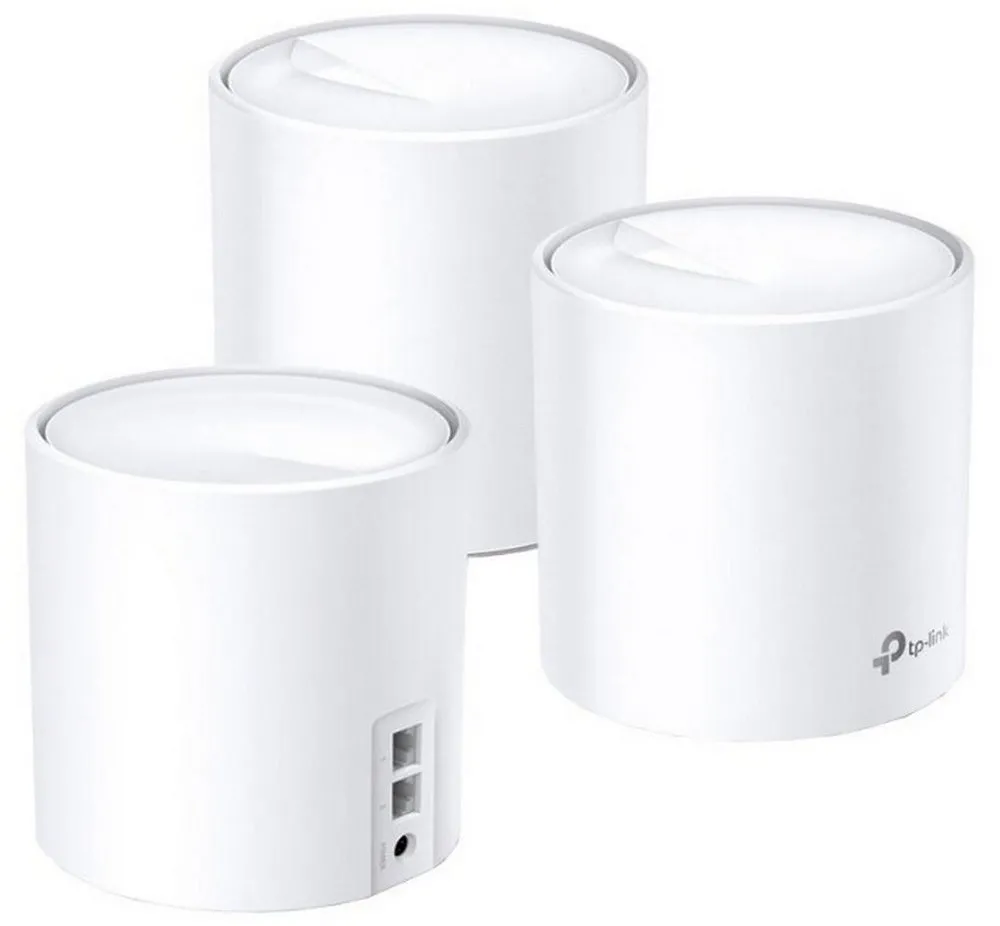 Sistem Wi-Fi Mesh TP-LINK Deco X20 (3-pack), Alb