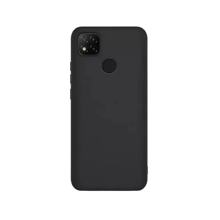 Husă Xcover Redmi 9C - Soft Touch (Microfiber), Negru