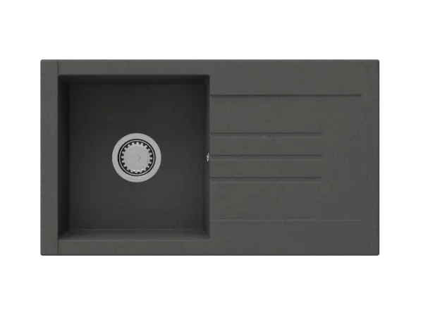 Chiuveta SanDonna Arona 760 (Negru metalic)