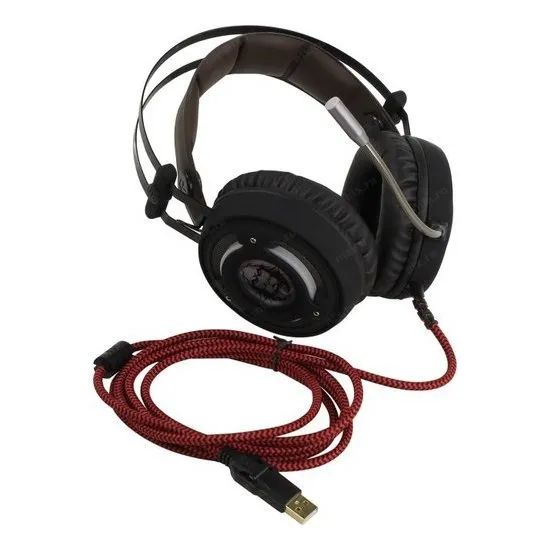Căști gaming QUMO Atlantis, USB, Negru