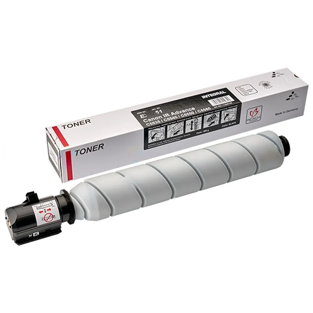 Toner Integral Compatible EXV-51, Negru