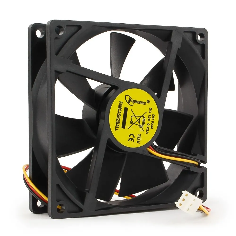 Ventilator PC Gembird FANCASE2/BALL, 90 mm