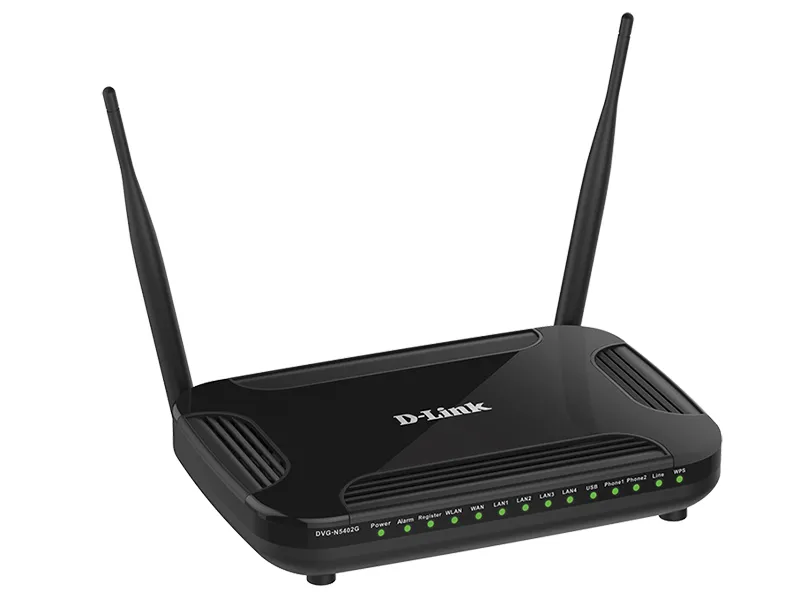 Router fără fir D-Link DVG-N5402G, 3G, 4G, Negru