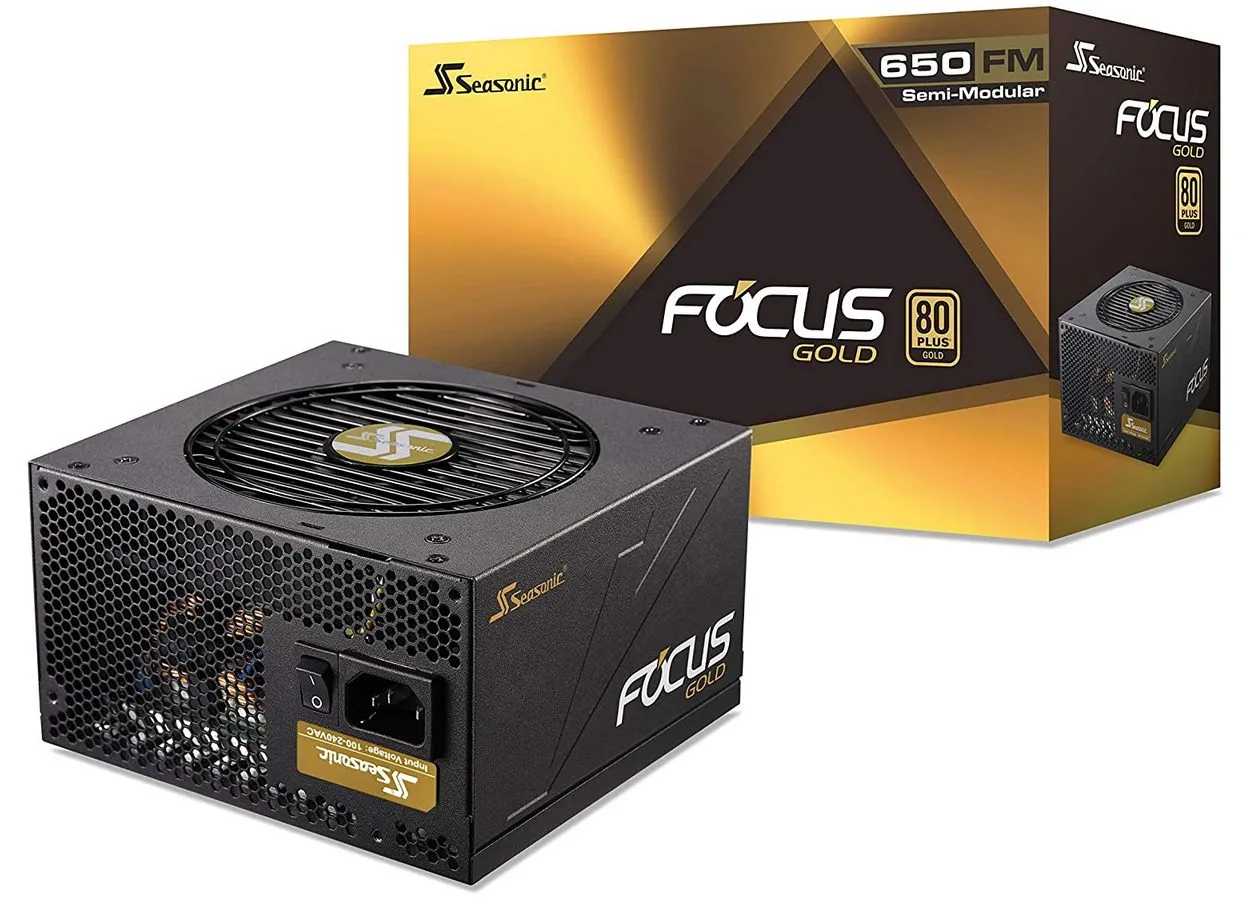 Sursă Alimentare PC Seasonic Focus GM, 650W, ATX, Semi-modular