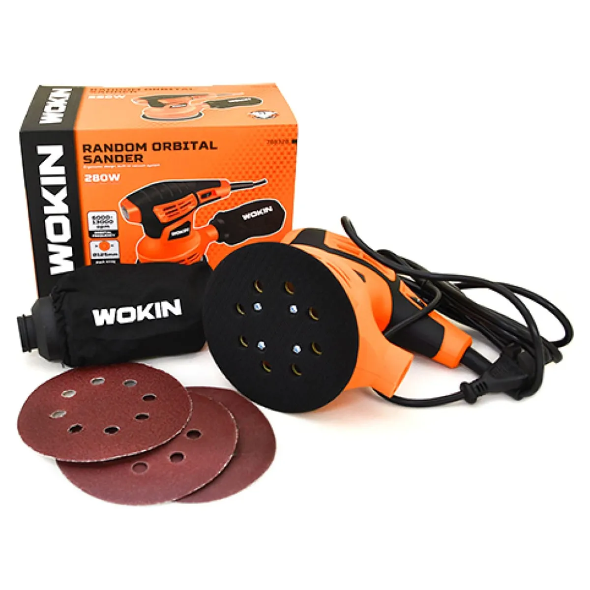 Masina de slefuit orbitala Wokin 280W 125mm